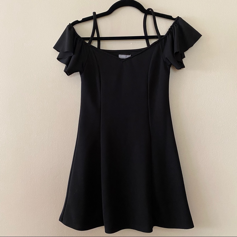 Black Off Shoulders Dress